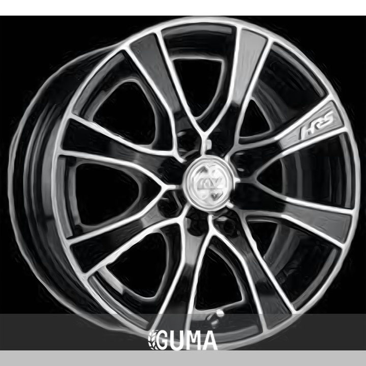 rs tuning h-476 bkfp r13 w5.5 pcd4x98 et38 dia58.6