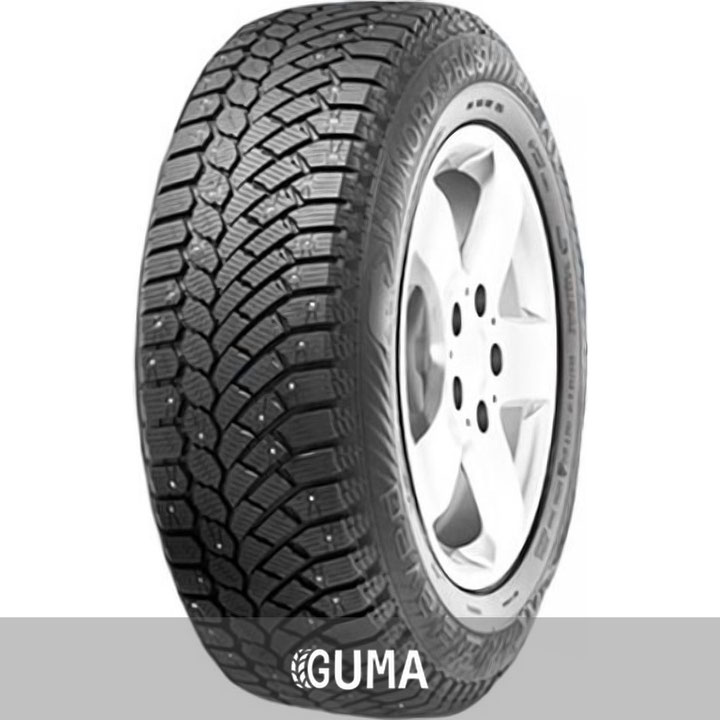 gislaved nord frost 200 235/55 r17 103t (шип)