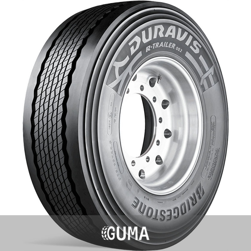 Купити шини Bridgestone Duravis R-Trailer 002 (причіпна вісь) 385/65 R22.5 160K (158L)