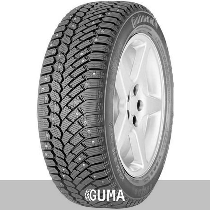 continental contiicecontact 245/50 r18 104t (шип)