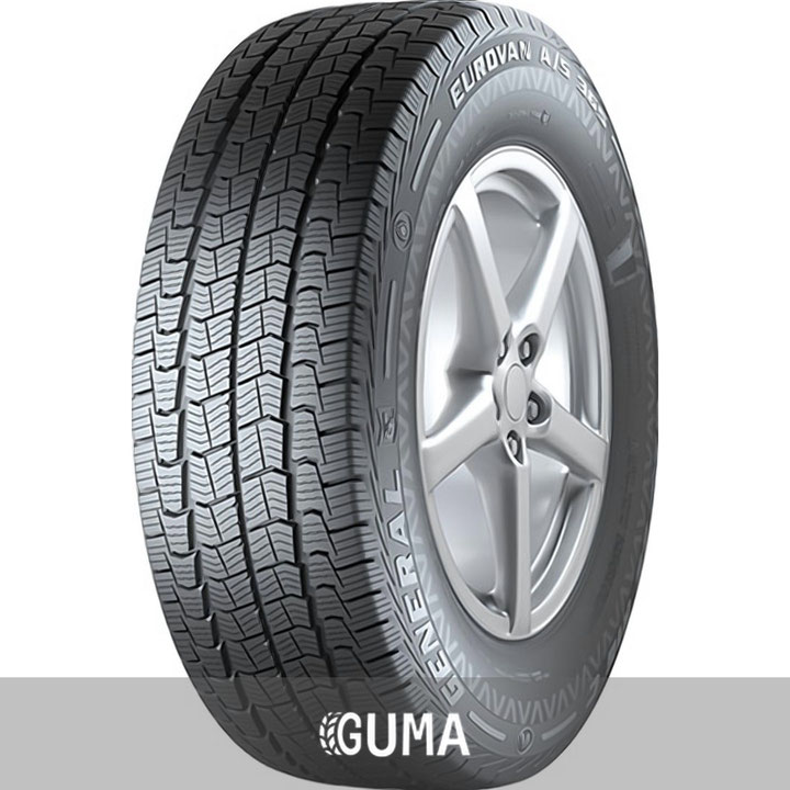 general tire eurovan a/s 365 215/75 r16c 113r