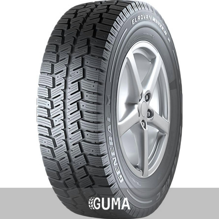general tire eurovan winter 2 195/65 r16c 104/102t (під шип)