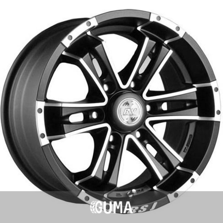 rs tuning h-541 bkfp r17 w8 pcd6x139.7 et25 dia110.5