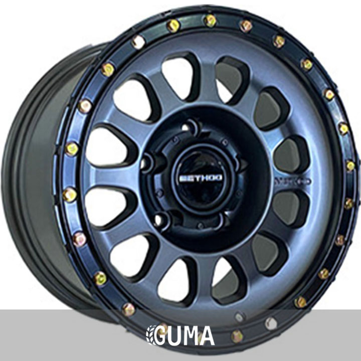 off road wheels ow1019 titanium with lip matt black r17 w8.5 pcd5x150 et0 dia110.5