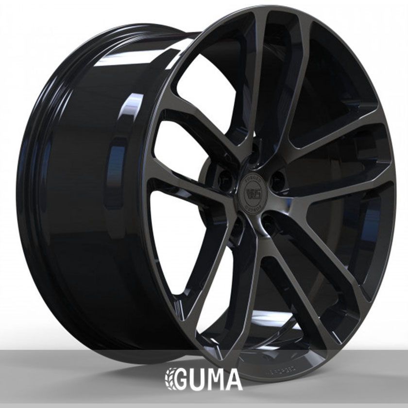 Купити диски WS Forged WS089C Gloss Black With Dark Machined Face R20 W11.5 PCD5x120 ET38 DIA74.1