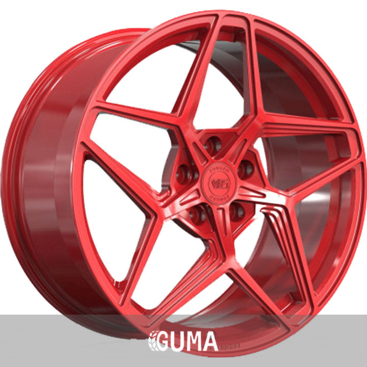 ws forged ws2125 gloss red r19 w9.5 pcd5x114.3 et52.5 dia70.5