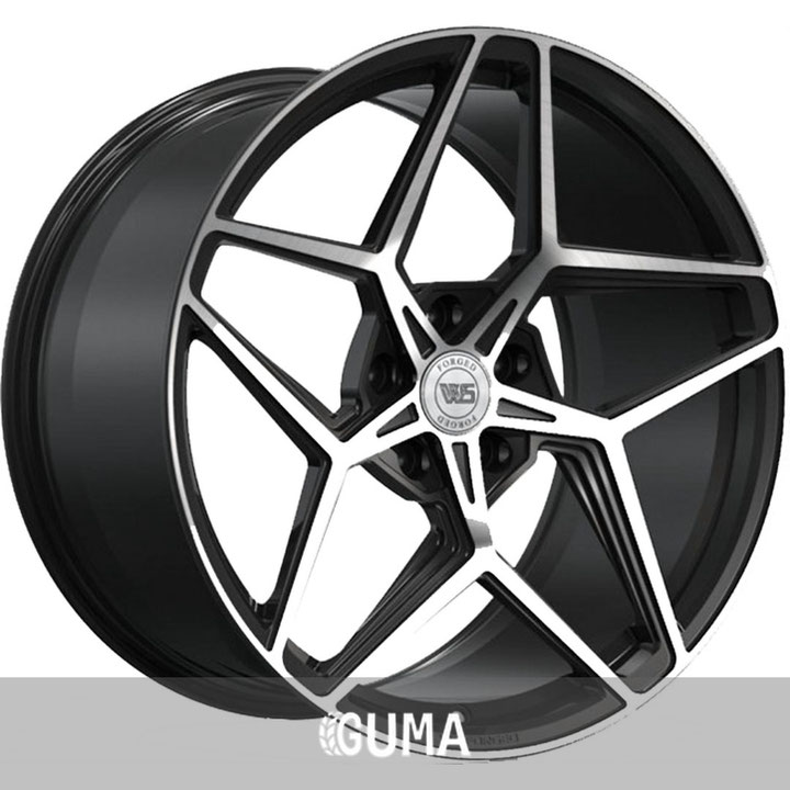 ws forged ws2125 satin black with machined face r20 w10 pcd5x120 et20 dia66.9