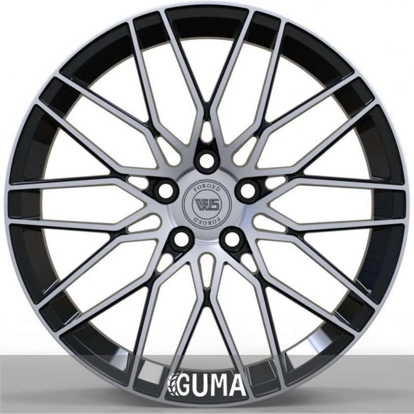 Купити диски WS Forged WS594C Gloss Black With Machined Face R18 W8 PCD5x114.3 ET50 DIA60.1